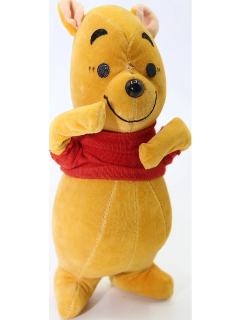 VTG 1960's Disney Sears Gund Winnie the Pooh Saw Dust Filled Corduroy Plush Doll